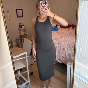 Michael Stars Charcoal Midi Dress